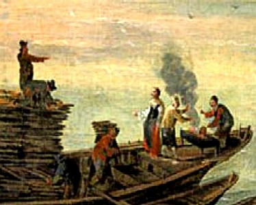 Cooking on a River Craft